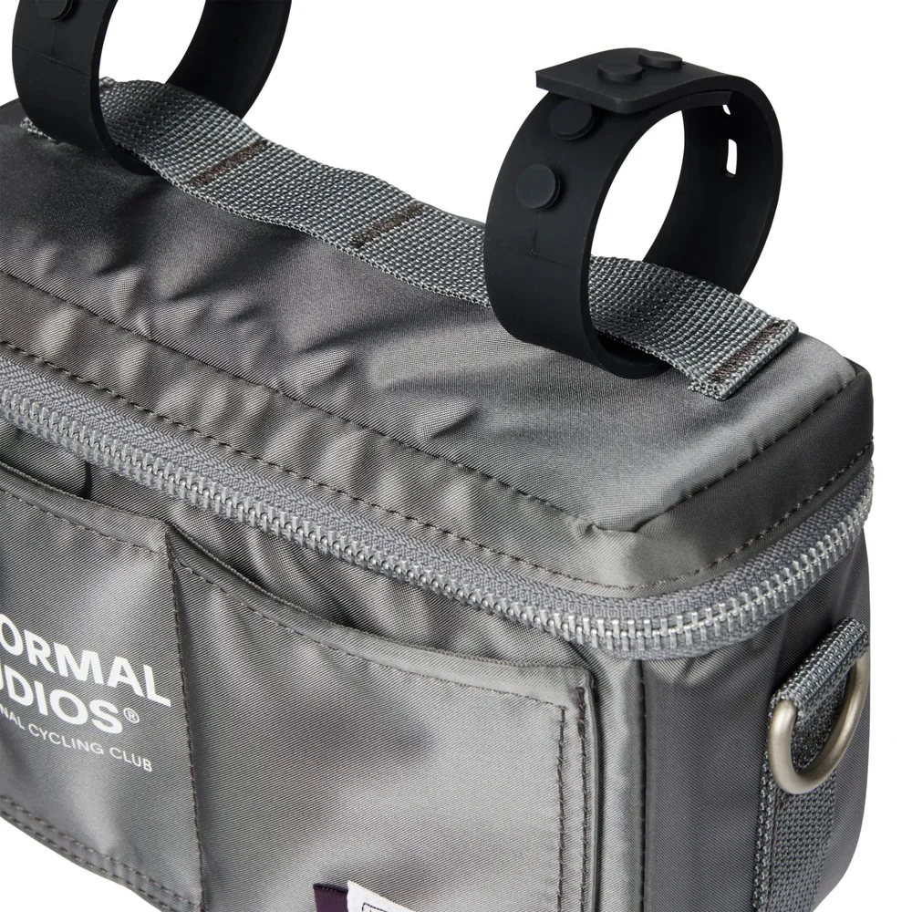 PAS NORMAL STUDIOSxPORTER ハンドルバー バッグ 日本製 PAS NORMAL STUDIOS x PORTER Handlebar Bag Grey — Cycle Store